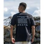 tシャツ DNA HISTORY PIGMENT /クイックシルバーバックプリント半袖Tシャツ メンズ レディース