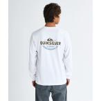 ショッピングロキシー tシャツ TYPED OUT LT /クイックシルバーバックプリント長袖ロンT メンズ レディース