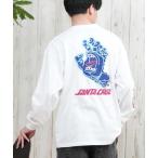 tシャツ 「ムラサキスポーツ限定」SANTACRUZ/サンタクルーズ ロンT バックプリント/発砲プリント ユニセックス 502243405 メンズ