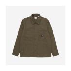 シャツ 長袖 リップストップ ユーティリティ オーバーシャツ メンズ メンズ