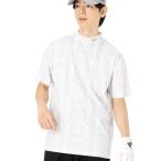 ポロシャツ ニューエラゴルフ 半袖ミッドネックTシャツ バンダナ柄 通気性 メンズ レディース