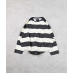 tシャツ 太ボーダーラグランロンティー キッズ 子供服 男の子 女の子