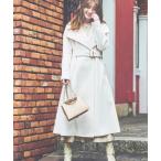 「NOELA」 トレンチコート M オフホワイト レディース