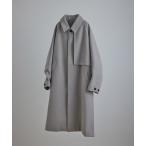 [JUNRED] пальто с отложным воротником S светло-серый мужской 