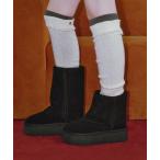 ショッピングmiddle ブーツ MAXI FOLDED BOOTS MIDDLE レディース