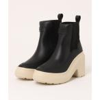 ブーツ 「HUNTER」ハンター WOMENS REFINED EXPLORER HEEL CHELSEA BOOT（レディース リファインド エクス
