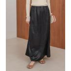 スカート メタリックマーメイドスカート