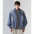 デニムジャケット gジャン 「SET UP対応」2WAYデニムショートブルゾン(HARE) メンズ