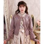 ショッピングガーデン カーディガン フラワーガーデン刺繍カーディガン レディース