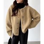 ブルゾン アウター リバーシブル ボアジャケット フェイクムートン ブルゾン レディース
