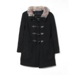 [muller of yoshiokubo] полупальто "даффл коут" 36 черный женский 