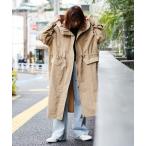 [PUBLUX] Mod's Coat свободный бежевый женский 