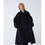 [ln fortis] пальто с отложным воротником MEDIUM черный мужской 