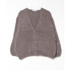 ショッピングmarc 「TRICOTS JEAN MARC」 ニットカーディガン - ブラウン レディース