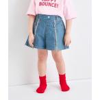 パンツ フリンジ ショート丈 デニムパンツ キッズ 子供服 女の子