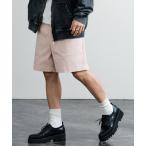 マルチサイズ パンツ コーデュロイワイドショートイージーパンツ メンズ