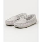 [Minnetonka] мокасины обувь 6inch серебряный женский 