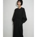 ショッピングマキシ ワンピース 「サステナブル」・「新色追加」フォルムニットワンピース