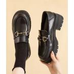  Loafer толщина низ metal узор Loafer женский 