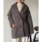 [Thevon] бушлат FREE мокка женский 