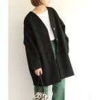 [notch.] no color пальто M черный женский 