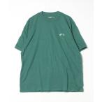 「Abercrombie&Fitch」 ワンポイント半袖Tシャツ X-LARGE グリーン メンズ