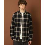 「DRESSTERIOR」 長袖ネルシャツ 92 ブラック メンズ