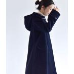 ショッピングダッフル 「quaranciel」 ダッフルコート 38 ネイビー レディース