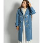 [niko and...] полупальто "даффл коут" LARGE голубой женский 