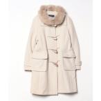 ショッピングダッフル 「SHIPS」 ダッフルコート 38 ベージュ レディース