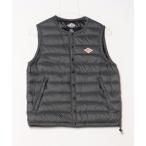ショッピングダウンベスト 「DANTON」 ダウンベスト 34 グリーン レディース