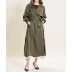 [&amp;. NOSTALGIA] тренчкот FREE хаки женский 