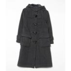 [LONDON TRADITION] полупальто "даффл коут" X-SMALL темно-серый женский 