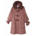 「31 Sons de mode」 ダッフルコート 38 ピンク レディース