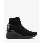 ショッピングウェッジソール 「MICHAEL KORS」 ショートブーツ 6 ブラック レディース