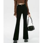  брюки-карго бахрома flare pants Denim брюки женский 