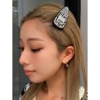 ヘアクリップ ラインストーンSymmetryGYDAバレッタ