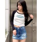 tシャツ AdorbsラグランロンT レディース