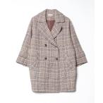 [natural couture] Пальто Честерфилд FREE Brown женский 