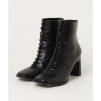 「MERCURYDUO」 ショートブーツ 36 ブラック レディース