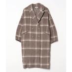 [natural couture] Пальто Честерфилд FREE Brown женский 