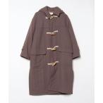 [FREAK'S STORE] полупальто "даффл коут" FREE Brown женский 