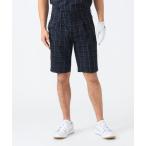 パンツ PURPLE LABEL / 撥水ストレッチ チェック ショートパンツ メンズ