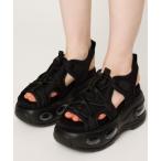 サンダル AIR VOLUME SOLE TECH SANDAL エアー ボリュームソール テック サンダル 厚底 レディース