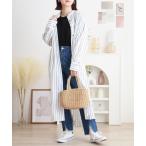 シャツワンピース hunch ストライプ柄シャツワンピース