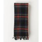 [TWEED MILL] в клетку muffler - красный женский 