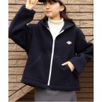 「DANTON」 ジップアップブルゾン 38 ネイビー レディース