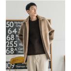 [niko and...] пальто с отложным воротником MEDIUM бежевый мужской 