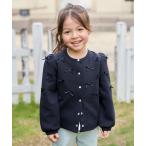 ショッピングカーディガン カーディガン  スナップボタン リボンカーディガン キッズ 子供服 女の子