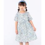 ワンピース SHIPS KIDS_100〜130cm / リバティ 半袖 ワンピース キッズ 子供服 女の子